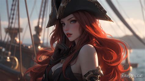 P05h2 Miss Fortune Portraits By Namakxin On Deviantart
