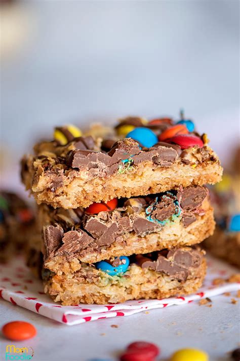 Directions step 1 in a medium bowl, mix together the butter or margarine, graham cracker crumbs, confectioners' sugar, and 1 cup. Peanut Butter Magic Cookie Bars - Mom Foodie