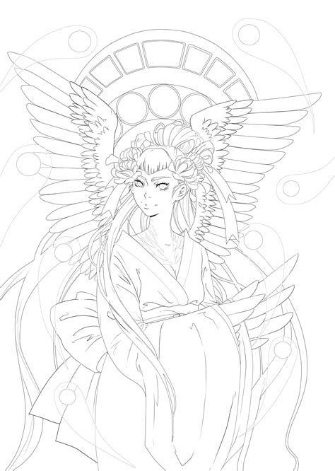 Ghost Lineart For Coloring Etsy Ireland