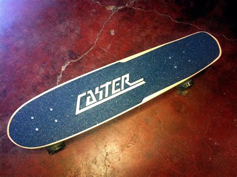 Longboard Retro Days The Return Of Caster Skateboards