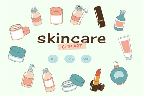 Skincare Clip Art Designspace