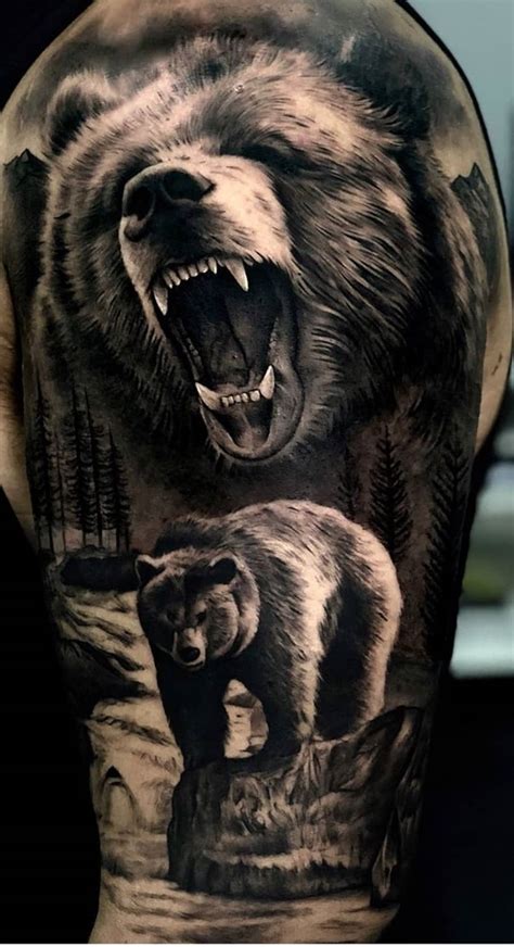 People interested in bear face tattoo also searched for. 75+ Traditional Bear Tattoo Designs & Ideas - Get Inspired