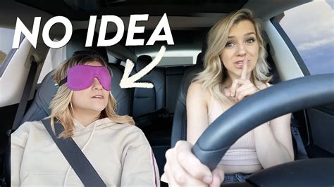 Taking My Twin Sister On A Blindfolded Road Trip Youtube