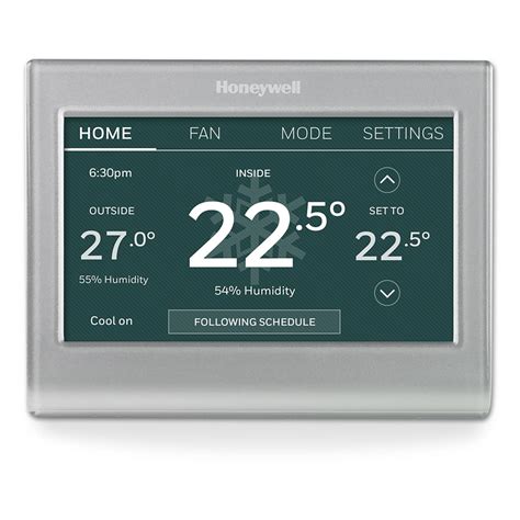 Honeywell Wi Fi Color Touchscreen Smart Programmable Second Generation