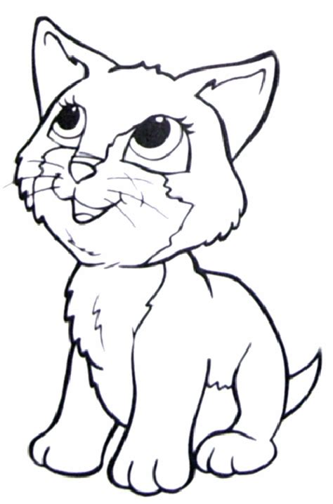 Coloring Pages Of Cat - Coloring Home