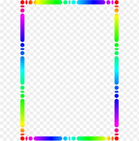 Download Colorful Frames And Borders Png Png Free Png Images Toppng
