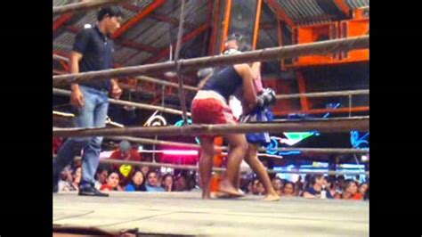 real woman s muay thai boxing part 1 from koh samui thailand youtube