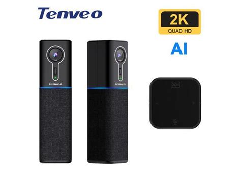Tenveo Smart Conference Room Camera K Fps AI Powered Framing Autofocus Face Recognition And