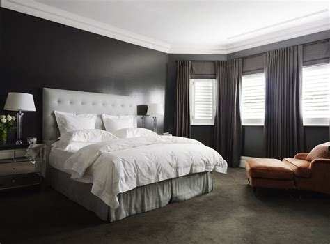 When it comes to deciding on a colour scheme for the bedroom, there are lots of aspects to take into account. Dark Gray Bedroom - Contemporary - bedroom - Denai Kulcsar Interiors