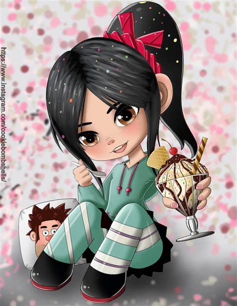 Vanellope Von Schweetz By Cookiebombshells On Deviantart