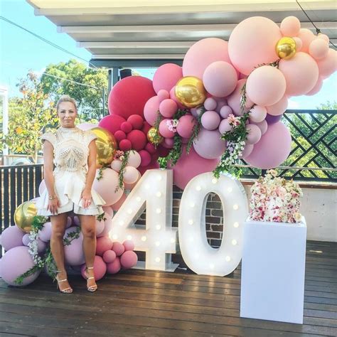 The words 'party' and 'fun' are interlinked and neither is complete without the other. Quirky Balloons on Instagram: "Forty and fabulous ...