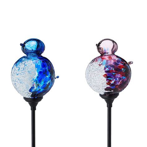 String lights, fairy lights, neon wall signs, flameless candles Solar Light Garden Stake - Bird Globe | garden sculpture ...