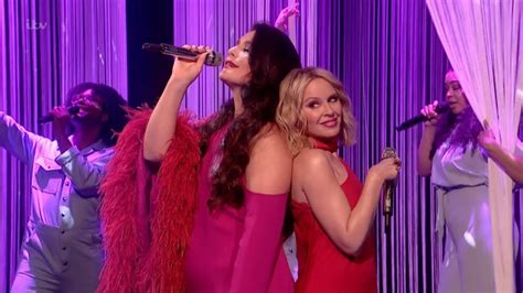 Kylie Minogue And Jessie Ware Sing Kiss Of Life On Jonathan Ross Watch