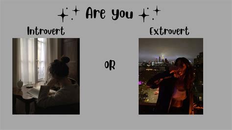 Are You Introvert Or Extrovert Aesthetic Quiz2022 🦋💟🖤 Youtube