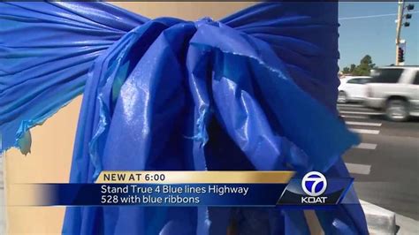 Blue alerts can be transmitted via wireless devices and through the emergency alert system (eas). 'Stand 4 Blue' shows support for law enforcement