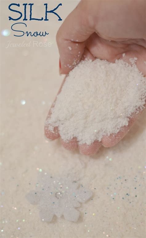 Silk Snow Recipe for Play | Growing A Jeweled Rose