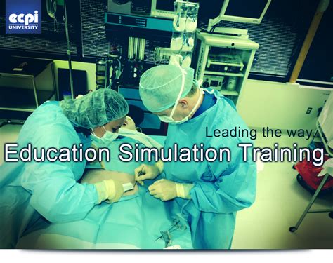 Leading The Way In Simulation Education Training Ecpi University
