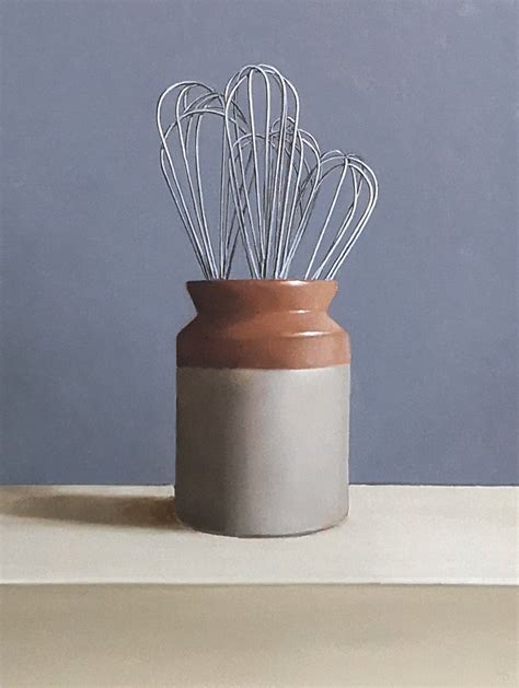 Whisks In A Jar Oil Painting By Mike Skidmore Artfinder
