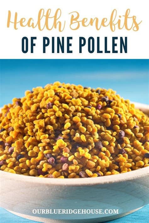 5 Top Health Benefits Of Pine Pollen Our Blue Ridge House