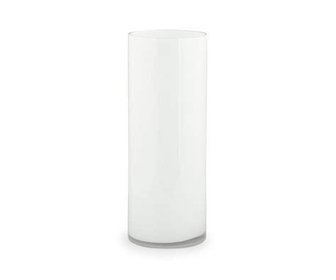 Partycolare Vaso Cilindrico Bianco Diametro 15 Cm Altezza 40 Cm