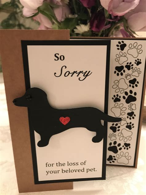 Sympathy Card For Loss Of Dog Sympathy Cards Pet Sympathy Cards