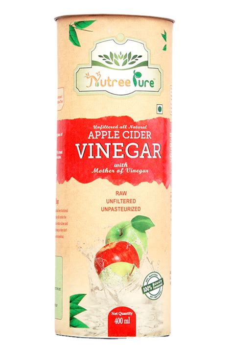 Buy Nutree Pure Apple Cider Vinegar With Mother Raw Unfiltered