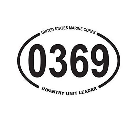 Ion Graphics United States Marine Corps Mos 0369 Infantry Unit Leader