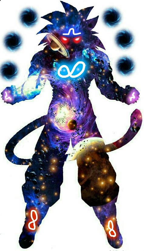 Goku Ssj4 Infinite Cosmic Garou Zeno Omni God Desenhos