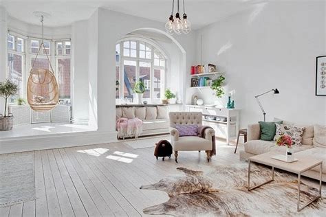 Serene Swedish Apartment With A Joyful Design