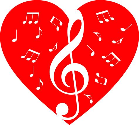 Clipart Hearts Music Clipart Hearts Music Transparent Free For