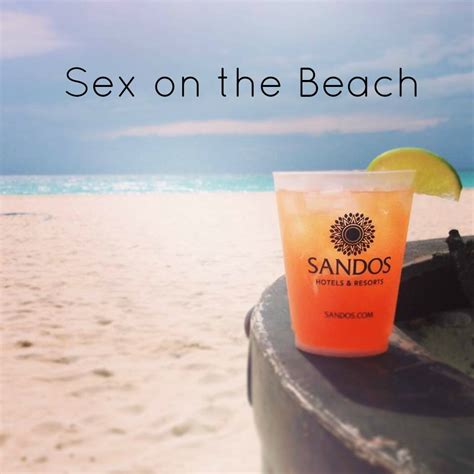Sandos Cocktail Week Day 1 Sex on the Beach