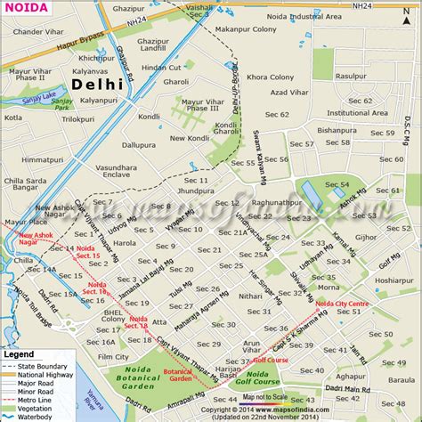 Noida Map Sector Wise