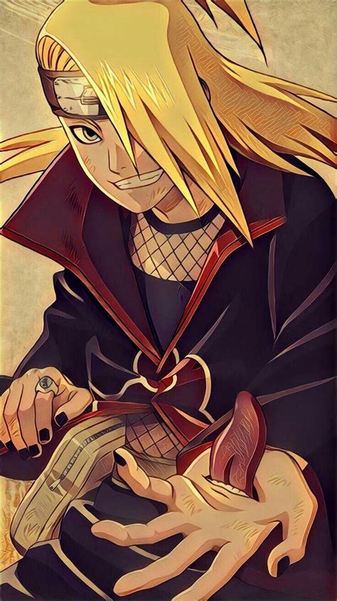 Deidara Akatsuki Deidara Wallpaper Anime Naruto Naruto E Sasuke