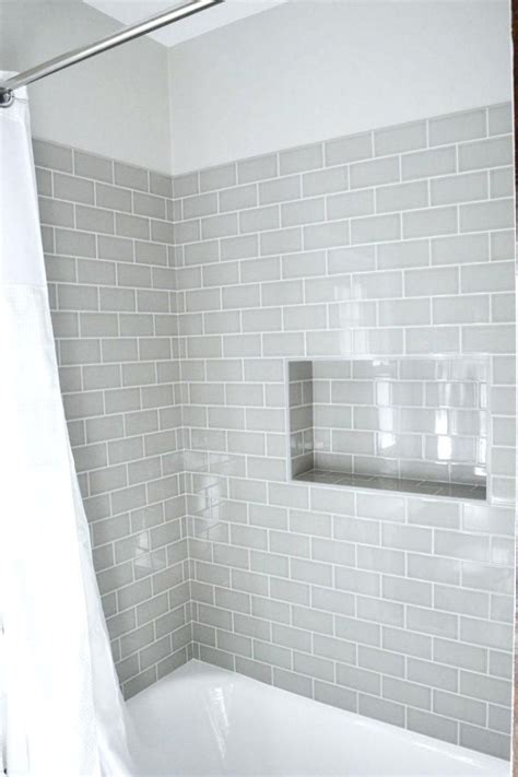 Available in 10 colours, it will renew and transform the light grey grout paint is easy to apply and no diy skills are required, just common sense. Light grey tile, white grout, white tub | Bathrooms ...