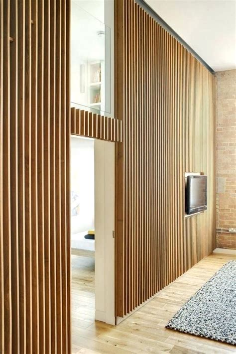 Vertical Wood Panel Wall Wood Slat Wall Timber Walls Interior Unique