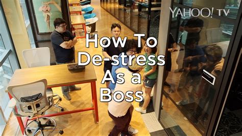 How To De Stress As A Boss