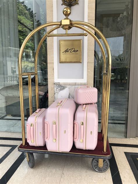Travel Pink Luggage Pink Luggage Sets Stylish Luggage