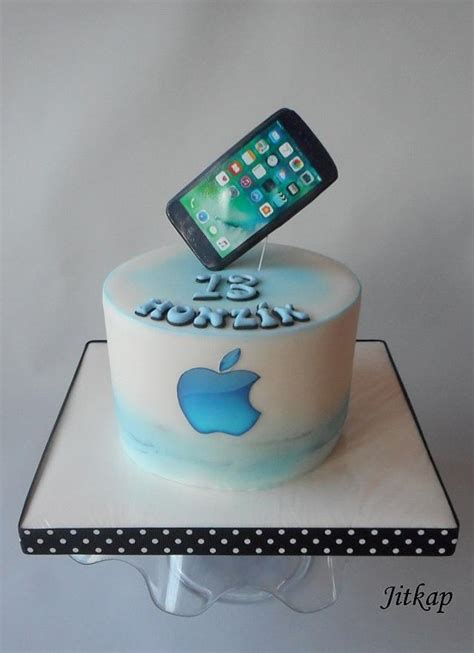 Mobile Phone Cake Decorated Cake By Jitkap Cakesdecor