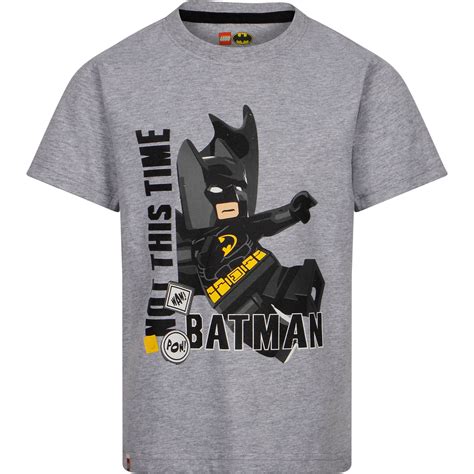 Lego Wear Batman Logo T Shirt In Grey Bambinifashioncom