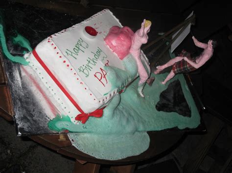 Exploding Birthday Cake