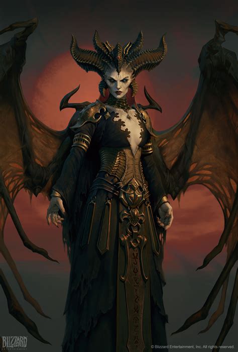 Artstation Blizzcon 2020 Diablo Iv Lilith Will Murai Fantasy