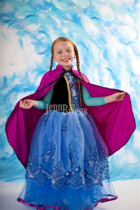 Anna Costume Frozen Custom Princess 3t Etsy Anna Costume Anna