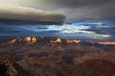 Sunset At The South Rim Hd Wallpaper Background Image 2048x1346