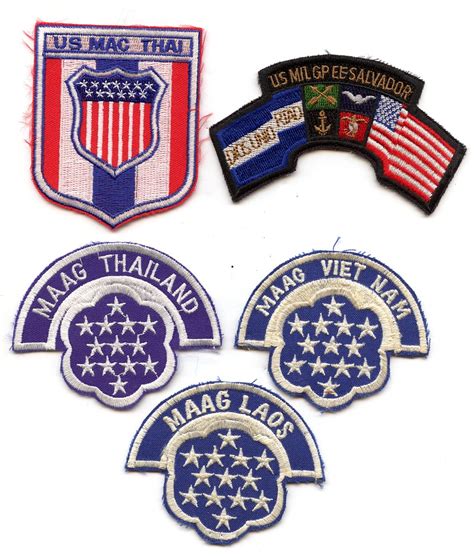 Maag Military Assistance Advisory Group Patches Army And Usaaf U