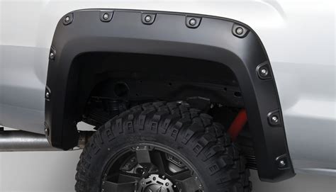 Bushwacker Black Boss Fender Flares Gmc Sierra 25003500 Hd 15 18 R