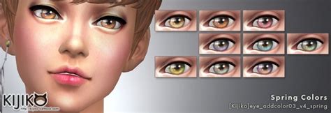 Vampires Eye Colors Default Non Default Replacement At Kijiko Sims