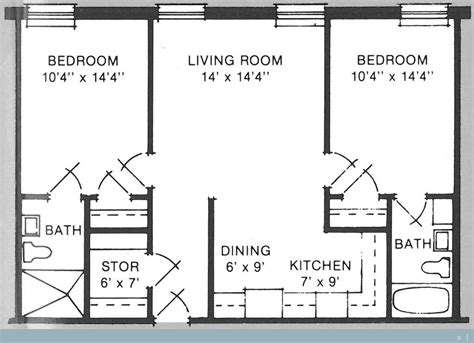 700 Sq Ft House Plans 2 Bedroom Maximizing Space In A Small Home