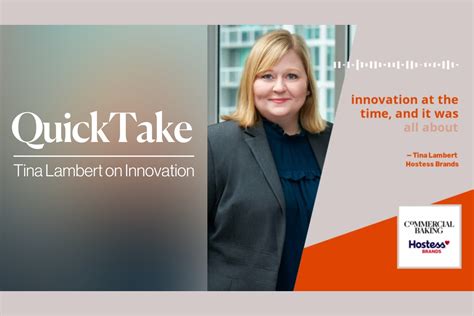 Tina Lambert, VP of the Marketing Center of Excellence for Hostess