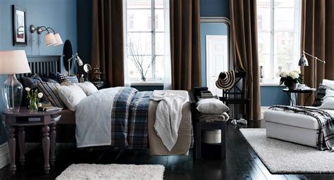 Brown And Blue Interior Color Schemes For An Earthy And Elegant Room