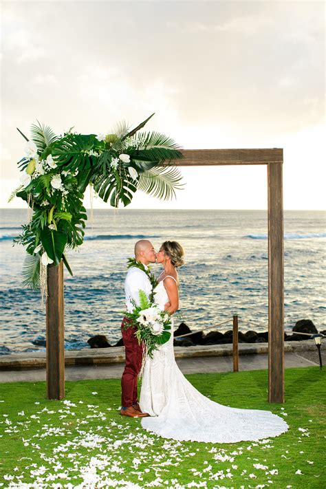 Tropical Wedding Arch Flowers Tropical Lush Arch Wedding Wedding